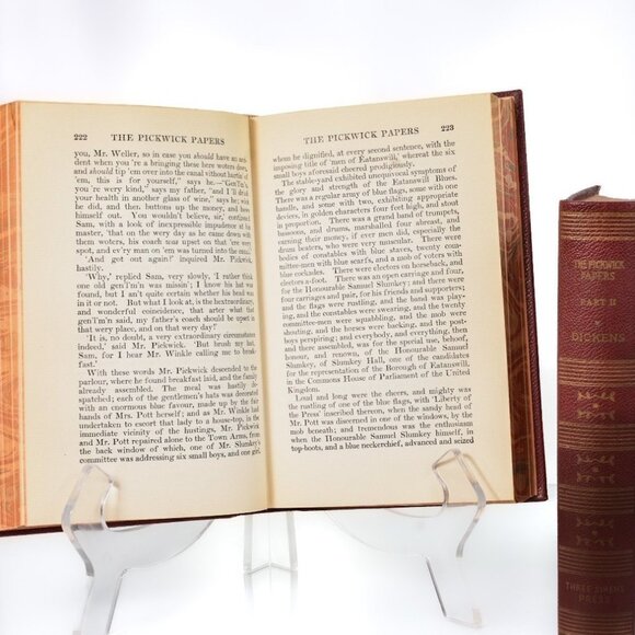 CHARLES Dickens - Rare 1930s Edition of The Pickwick Papers | Vintage Classic - Picture 2 of 9